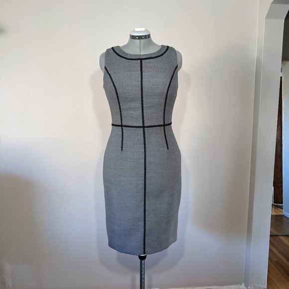 Size 8, Grey, Club Monaco Business Dress - Picture 1 of 4